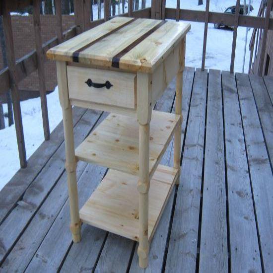 Tree To Table Make Furniture From Downed Logs Mother Earth News